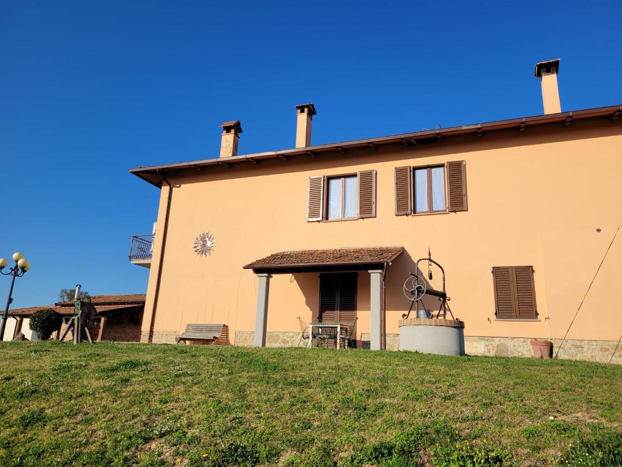 Villa Il Casale di Lucullo Lucignano Esterno foto